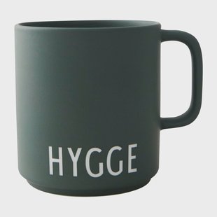Design Letters Design Letters lievelingsbeker met oor 25 cl Hygge-dark green