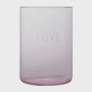 Design Letters Design Letters favoriete glas 35 cl Love-rose