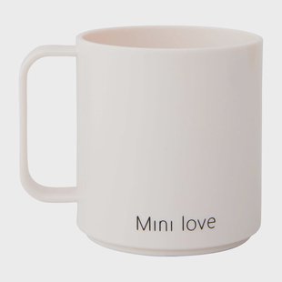 Design Letters Design Letters Mini Love beker met oor White