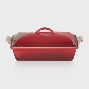 Le Creuset Le Creuset Heritage ovenschaal met deksel 3,8 l Cerise