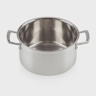 Le Creuset Le Creuset 3-Ply braadpan met deksel 6 l
