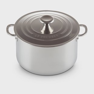 Le Creuset Signature 3-Ply soeppan met deksel 6,6 l Le Creuset Signature 3-Ply soeppan met deksel 6,6 l