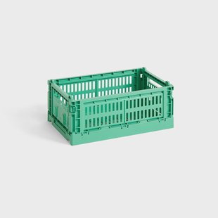 HAY Colour Crate S 17x26,5 cm Dark mint