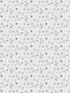 Arvidssons Textil Blomstersurr stof Beige