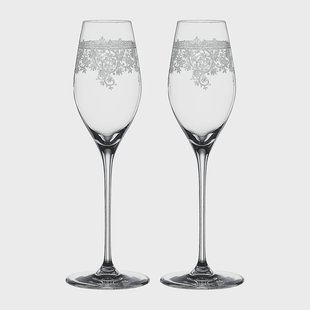 Spiegelau Arabesque champagneglas 30 cl 2-pack Transparant Spiegelau Arabesque champagneglas 30 cl 2-pack Transparant