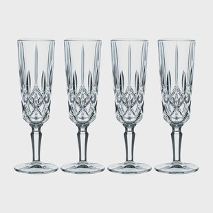 Nachtmann Noblesse champagneglas 15,5 cl 4-pack Transparant
