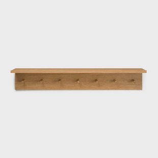 Ferm Living Place Rack kapstokje met knoppen eiken Large Ferm Living Place Rack kapstokje met knoppen eiken Large