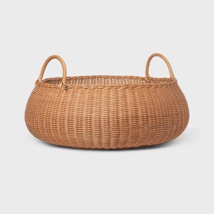 Ferm Living Braided mand laag Natural