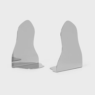 Ferm Living Pond boekensteun set van 2 Mirror polish