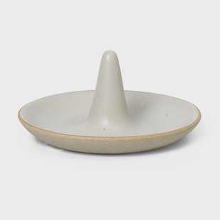 Ferm Living Ring Cone ringenhouder Off-white speckle