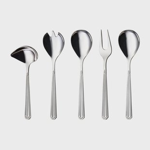 Hardanger Bestikk Renessanse serveerset 5-delig Roestvrij staal