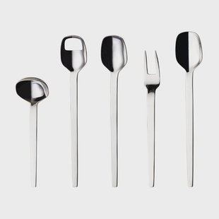 Hardanger Bestikk Tina serveerset 5-delig Roestvrij staal