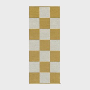 Kasthall Checkerboard Icon vloerkleed 85x200 cm Sunny Day