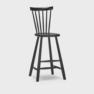 Stolab Lilla Åland kinderstoel berkenhout 52 cm Zwart