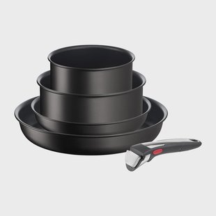 Tefal Ingenio Unlimited ON koekenpannen- en steelpannenset 5-delig