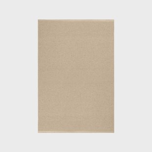 Scandi Living Mellow kunststof vloerkleed beige 150x220cm