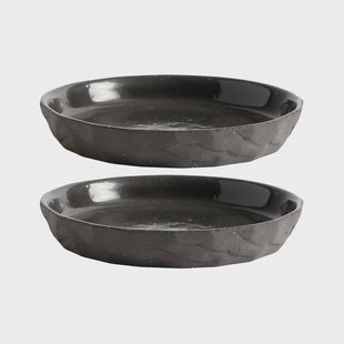 MUUBS Kuri bord Ø16 cm 2-pack Stone