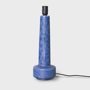 HKliving Retro lampenvoet van aardewerk Blue