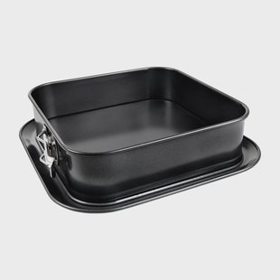 Heirol Heirol vierkante springvorm extra brede basis 24x24 cm