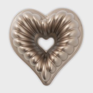 Nordic Ware Nordic Ware elegant heart bundt bakvorm 2,4 l