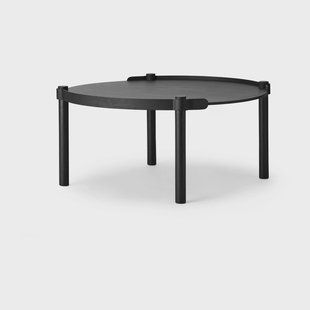 Cooee Design Woody tafel Ø80 cm Black stained oak