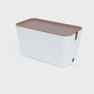 Bosign Cable Organiser XXL kabelverzamelaar Donker houtdecor