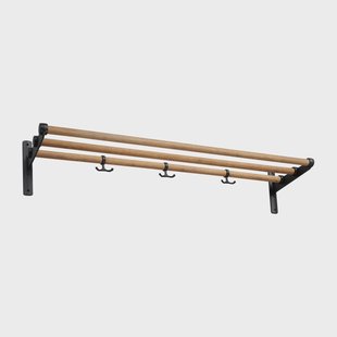 Essem Design Nostalgi hoeden-/schoenenplank Bamboe-zwart