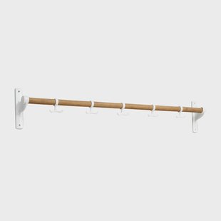 Essem Design Nostalgi kapstok 100 cm Bamboe-wit Essem Design Nostalgi kapstok 100 cm Bamboe-wit