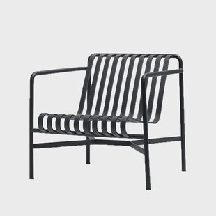 HAY Palissade Low loungefauteuil Anthracite