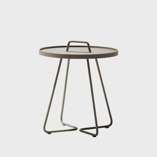 Cane-line On the move tafel Ø44 cm Taupe
