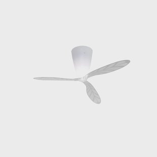 Luceplan Blow plafondlamp transparent, bladeren met patroon