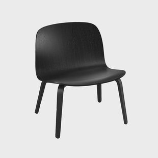Muuto Visu loungefauteuil Black