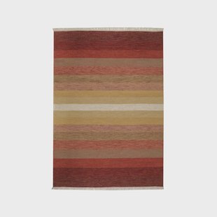 Kateha Tofta wave vloerkleed rood, 200x300 cm