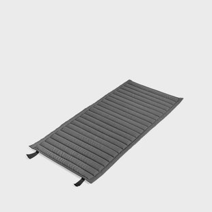 HAY Palissade Dining Quilten armstoelkussen Anthracite