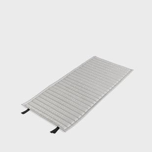 HAY Palissade Quilten kussen Sky grey, voor loungefauteuil laag