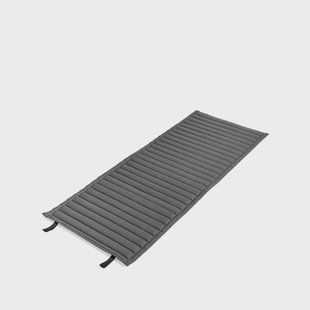 HAY Palissade High Quilten loungefauteuilkussen Anthracite, voor loungefauteuil hoog
