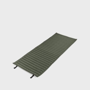 HAY Palissade High Quilten loungefauteuilkussen Olive, voor loungefauteuil hoog