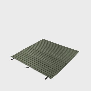 HAY Palissade Quilten kussen Olive, voor Dining bank
