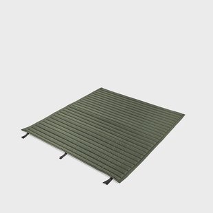 HAY Palissade Lounge Quilten bankkussen Olive, voor loungebank