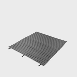 HAY Palissade Lounge Quilten bankkussen Anthracite, voor loungebank