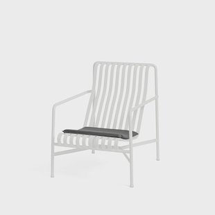 HAY Palissade zitkussen voor loungefauteuil high & low Anthracite