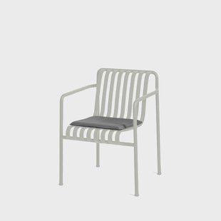 HAY Palissade zitkussen voor Dining armstoel Anthracite