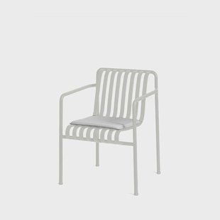 HAY Palissade zitkussen voor Dining armstoel Sky grey