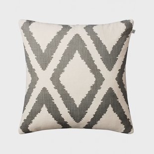 Chhatwal & Jonsson Diamond kussen grey/offwhite, 50x50 cm