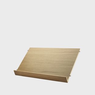 String String tijdschriftenrek hout eik, 58x30 cm