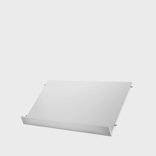 String String tijdschriftenrek hout wit, 58x30 cm