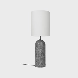 GUBI Gravity XL vloerlamp grijs marmer/wit, high GUBI Gravity XL vloerlamp grijs marmer/wit, high