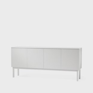A2 Beam sideboard witte lak, wit onderstel