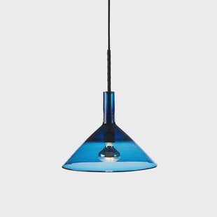Bsweden Tratten hanglamp blauw, led
