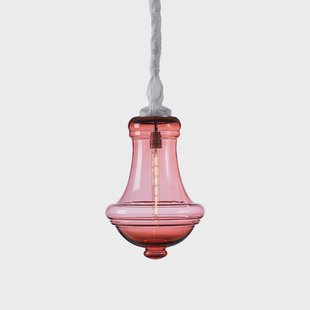 Bsweden Valborg hanglamp roze, led